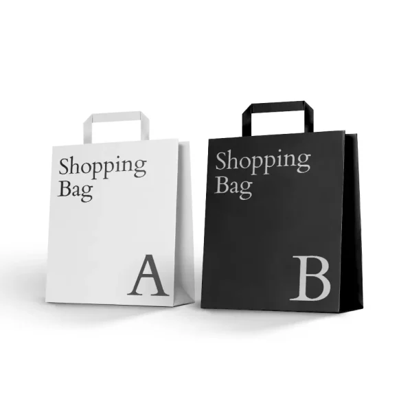MATT PAPER BAG V- 302