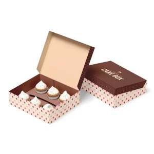 PRINTED CAKE BOX V - 412